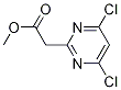 2-PyriMidineacetic acid, 4,6-dichloro-, Methyl ester CAS#: 63155-09-9