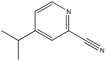 2-Pyridinecarbonitrile,4-(1-methylethyl)-(9CI) CAS#: 676136-14-4