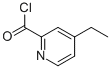 2-Pyridinecarbonyl chloride, 4-ethyl- (9CI) CAS#: 640296-11-3