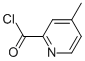 2-Pyridinecarbonyl chloride, 4-methyl- (9CI) CAS#: 640296-10-2