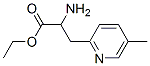 2-Pyridinepropanoicacid,alpha-amino-5-methyl-,ethylester(9CI) CAS#: 603945-37-5