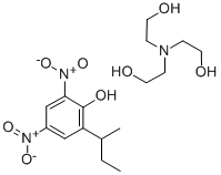 2-SEC-BUTYL-4,6-DINITROPHENOL TRIETHANOLAMINE SALT CAS#: 6420-47-9