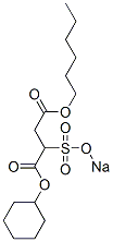 2-(Sodiosulfo)butanedioic acid 1-hexyl 4-cyclohexyl ester CAS#: 67953-24-6