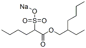 2-(Sodiosulfo)hexanoic acid 2-ethylhexyl ester CAS#: 67845-72-1