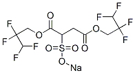 2-(Sodiosulfo)succinic acid bis(2,2,3,3-tetrafluoropropyl) ester CAS#: 62635-69-2