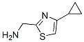 2-Thiazolemethanamine, 4-cyclopropyl- CAS#: 643725-71-7