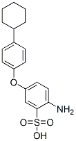 2-amino-5-(4-cyclohexylphenoxy)benzenesulphonic acid CAS#: 68957-41-5