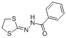 2-benzoylhydrazono-1,3-dithiolane CAS#: 62303-19-9