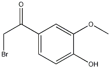 2-bromo-1-(4-hydroxy-3-methoxyphenyl)ethanone CAS#: 69638-06-8