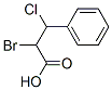 2-bromo-3-chloro-3-phenyl-propanoic acid CAS#: 6622-79-3
