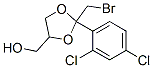 2-(bromomethyl)-2-(2,4-dichlorophenyl)-1,3-dioxolane-4-methanol CAS#: 68751-57-5
