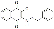 2-chloro-3-(phenethylamino)naphthalene-1,4-dione CAS#: 6307-22-8