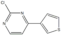 2-chloro-4-(thiophen-3-yl)pyriMidine CAS#: 63558-68-9