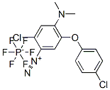2-chloro-5-(4-chlorophenoxy)-4-(dimethylamino)benzenediazonium hexafluorophosphate CAS#: 68391-58-2