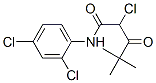 2-chloro-N-(2,4-dichlorophenyl)-4,4-dimethyl-3-oxovaleramide CAS#: 62609-85-2