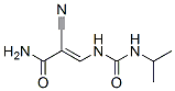 2-cyano-3-(propan-2-ylcarbamoylamino)prop-2-enamide CAS#: 6976-82-5