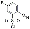 2-cyano-5-fluorobenzene-1-sulfonyl chloride CAS#: 612541-15-8