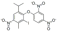 2-iodo-6-isopropyl-3-methyl-2',4,4'-trinitrodiphenyl ether CAS#: 69311-70-2