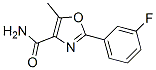 2-(m-Fluorophenyl)-5-methyloxazole-4-carboxamide CAS#: 61152-07-6