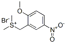 (2-methoxy-5-nitrobenzyl)dimethylsulphonium bromide CAS#: 64415-08-3