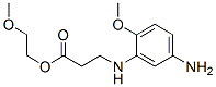 2-methoxyethyl N-(5-amino-2-methoxyphenyl)-beta-alaninate CAS#: 68133-26-6