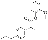 2-methoxyphenyl 2-(4-isobutylphenyl)propionate CAS#: 66332-77-2