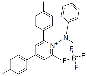 2-methyl-1-(methylphenylamino)-4,6-di(p-tolyl)pyridinium tetrafluoroborate CAS#: 63149-30-4