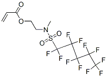 2-(methyl-(1,1,2,2,3,3,4,4,5,5,5-undecafluoropentylsulfonyl)amino)ethyl prop-2-enoate CAS#: 68555-90-8