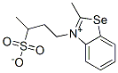 2-methyl-3-(3-sulphonatobutyl)benzoselenazolium CAS#: 63149-25-7