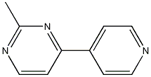 2-methyl-4-(pyridin-4-yl)pyrimidine CAS#: 66748-53-6