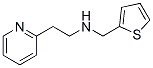 2-pyridin-2-yl-N-(thiophen-2-ylmethyl)ethanamine CAS#: 6973-67-7