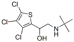 2-tert-Butylamino-1-(3,4,5-trichloro-2-thienyl)ethanol CAS#: 62673-51-2