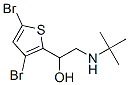 2-tert-Butylamino-1-(3,5-dibromo-2-thienyl)ethanol CAS#: 62673-59-0
