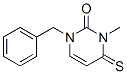 2(1H)-Pyrimidinone, 3,4-dihydro-3-methyl-1-(phenylmethyl)-4-thioxo- CAS#: 61686-74-6