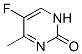 2(1H)-Pyrimidinone, 5-fluoro-4-methyl- (9CI) CAS#: 6090-44-4