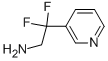 2,2-DIFLUORO-2-(PYRIDIN-3-YL)ETHANAMINE CAS#: 60010-40-4