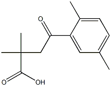 2,2-DIMETHYL-4-(2,5-DIMETHYLPHENYL)-4-OXOBUTYRIC ACID CAS#: 681459-16-5