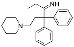 2,2-Diphenyl-1-ethyl-4-piperidino-1-butanimine CAS#: 66859-76-5