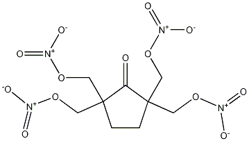 2,2,5,5-Tetrakis(hydroxymethyl)-cyclopentanone tetranitrate CAS#: 66634-67-1