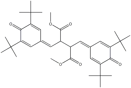 2,3-Bis[[3,5-bis(1,1-dimethylethyl)-4-oxo-2,5-cyclohexadien-1-ylidene]methyl]-butanedioic acid 1,4-dimethyl ester CAS#: 65849-89-0