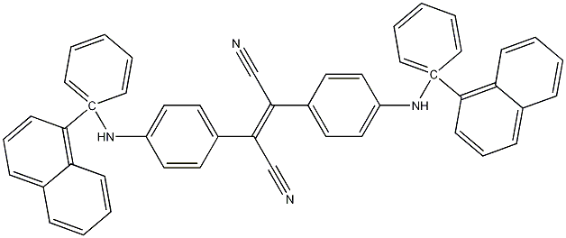2,3-Bis[4-(1-naphthalenylphenylamino)phenyl]fumaronitrile CAS#: 638222-73-8