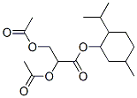 2,3-Bis(acetyloxy)propanoic acid 5-methyl-2-isopropylcyclohexyl ester CAS#: 69502-99-4