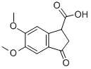 2,3-DIHYDRO-5,6-DIMETHOXY-3-OXO-1H-INDENE-1-CARBOXYLIC ACID CAS#: 62956-63-2