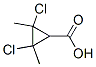 2,3-Dichloro-2,3-dimethylcyclopropanecarboxylic acid CAS#: 61216-61-3