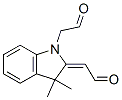2,3-Dihydro-3,3-dimethyl-2-(2-oxoethylidene)-1H-indole-1-acetaldehyde CAS#: 63455-65-2