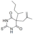 2,3-Dihydro-5-(2-methyl-2-propenyl)-5-(1-methylbutyl)-2-thioxo-4,6(1H,5H)-pyrimidinedione CAS#: 67051-46-1