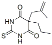 2,3-Dihydro-5-(2-methyl-2-propenyl)-5-propyl-2-thioxo-4,6(1H,5H)-pyrimidinedione CAS#: 67051-58-5