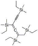 (2,3-Hexadien-5-yne-1,2,4,6-tetryl)tetrakis(dimethylethylsilane) CAS#: 61227-84-7