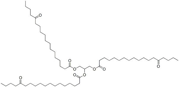 2,3-bis(14-oxooctadecanoyloxy)propyl 14-oxooctadecanoate CAS#: 6943-15-3