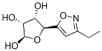 2,3,4-Furantriol, 5-(3-ethyl-5-isoxazolyl)tetrahydro-, (2R,3R,4S,5S)- (9CI) CAS#: 607376-21-6